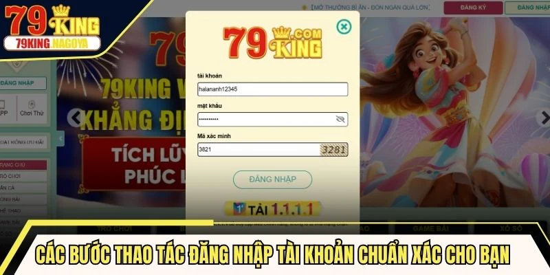 Các bước thao tác đăng nhập tài khoản chuẩn xác cho bạn mới nắm bắt
